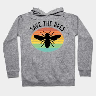 Save The Bees (Retro-Style) Hoodie